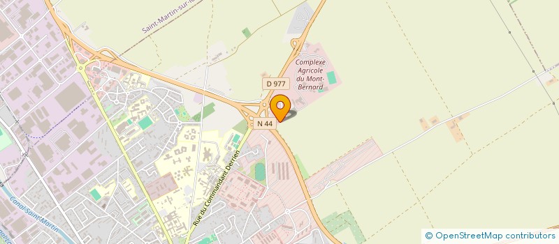 localisation de l'entreprise ASSOCIATION LES CANALISATEURS DELEGATION DE CHAMPAGNE-ARDENNE  CHALONS-EN-CHAMPAGNE