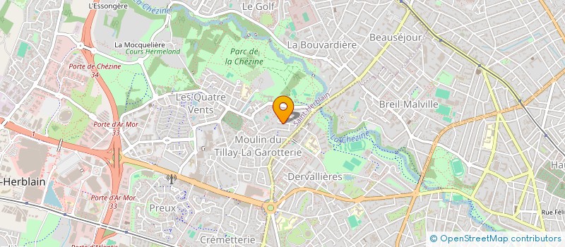 localisation de l'entreprise ASSOCIATION LES CARNAVALIERS HERBLINOIS à SAINT-HERBLAIN