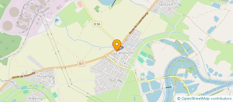 localisation de l'entreprise ASSOCIATION LES CATT'MOMES à CATTENOM