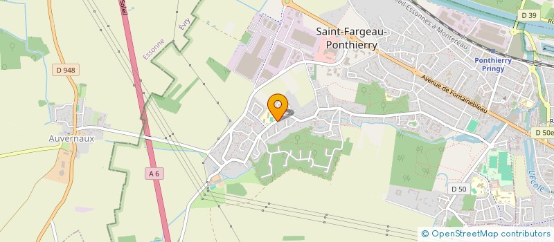 localisation de l'entreprise ASSOCIATION LES CHASSEURS DE GRIVESNES  SAINT-FARGEAU-PONTHIERRY