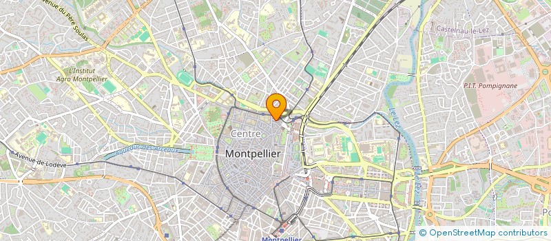 localisation de l'entreprise ASSOCIATION LES CHEMINS DE L'EVASION à MONTPELLIER