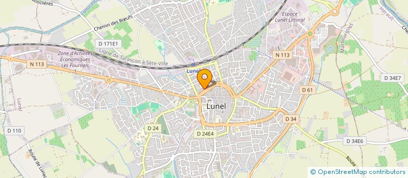 localisation de l'entreprise ASSOCIATION LES CHOEURS D'AMBRUSSUM à LUNEL