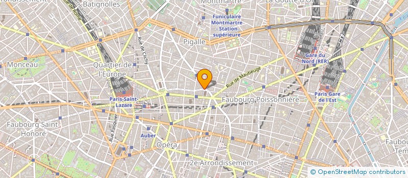 localisation de l'entreprise ASSOCIATION LES CIGALONS  PARIS