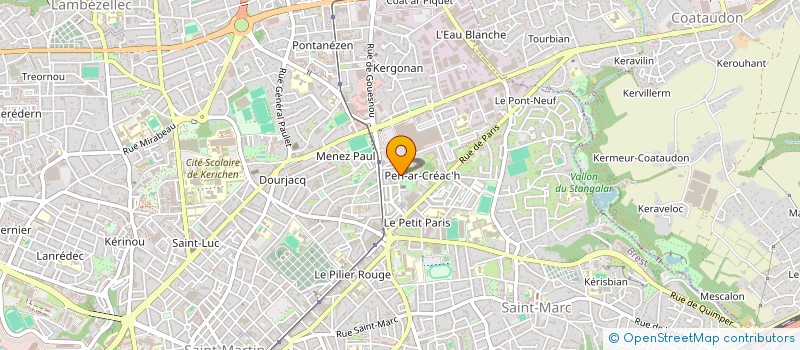 localisation de l'entreprise ASSOCIATION LES CONTEMPORAINS à BREST