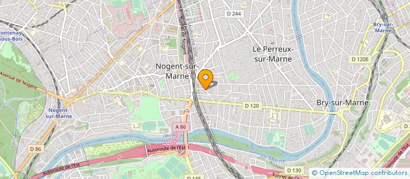 localisation de l'entreprise ASSOCIATION LES CORDELLES à LE PERREUX SUR MARNE