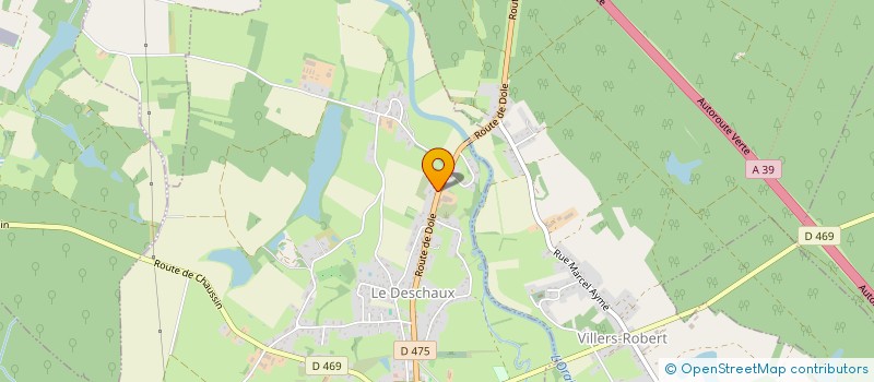 localisation de l'entreprise ASSOCIATION LES COUSINES DY VENT  LE DESCHAUX