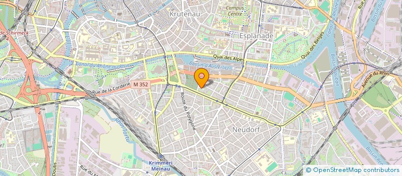 localisation de l'entreprise ASSOCIATION LES CRAN'PONEYS à STRASBOURG