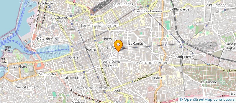 localisation de l'entreprise ASSOCIATION LES CROQUEURS D'IMAGES à MARSEILLE