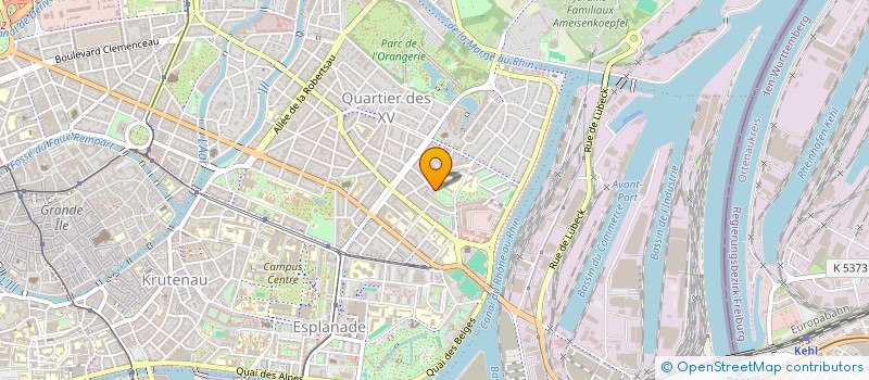 localisation de l'entreprise ASSOCIATION LES DAHUS à STRASBOURG