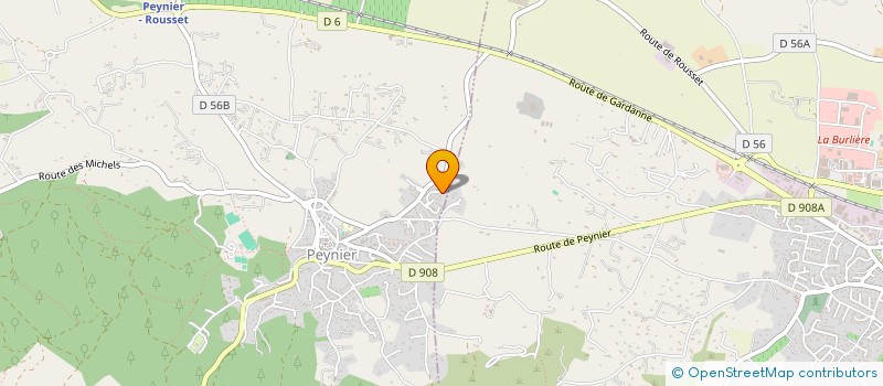 localisation de l'entreprise ASSOCIATION LES DO RE MI  PEYNIER