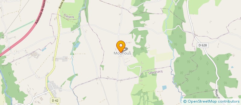 localisation de l'entreprise ASSOCIATION LES DROLES  MOUHOUS