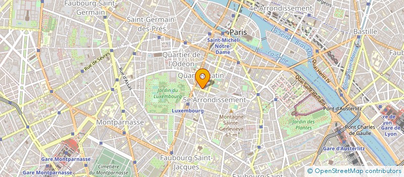 localisation de l'entreprise ASSOCIATION LES DUNES BLEUES  PARIS