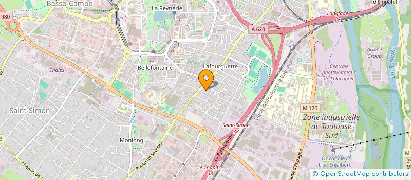localisation de l'entreprise ASSOCIATION LES ECO - LIES à TOULOUSE