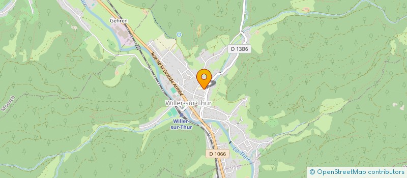 localisation de l'entreprise ASSOCIATION LES ECUREUILS à WILLER-SUR-THUR