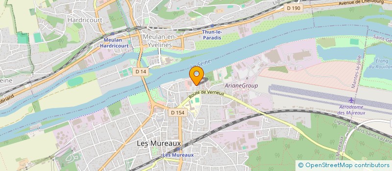 localisation de l'entreprise ASSOCIATION  LES ELFES à LES MUREAUX