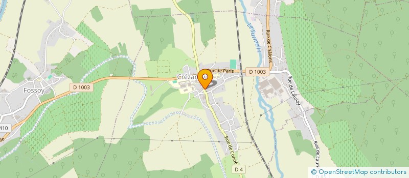 localisation de l'entreprise ASSOCIATION LES ENFANTS D ABORD à CREZANCY