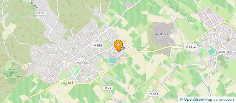 localisation de l'entreprise ASSOCIATION LES ENFANTS D'ABORD à PIGNAN