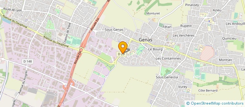 localisation de l'entreprise ASSOCIATION LES ENFANTS D'AILLEURS à GENAS