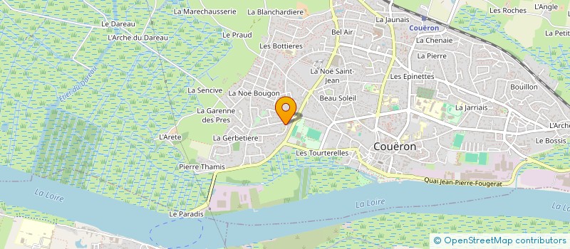 localisation de l'entreprise ASSOCIATION LES ENFANTS DE L OUBLI à COUERON