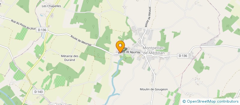 localisation de l'entreprise ASSOCIATION LES ENFANTS DU PERAT à MONTPELLIER-DE-MEDILLAN