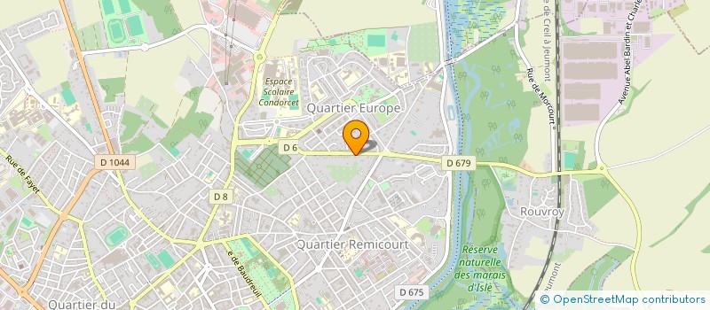 localisation de l'entreprise ASSOCIATION LES ENFANTS DU THEATRE à SAINT-QUENTIN