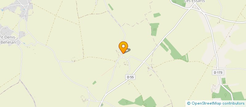 localisation de l'entreprise ASSOCIATION LES ERABLES  LE LESME