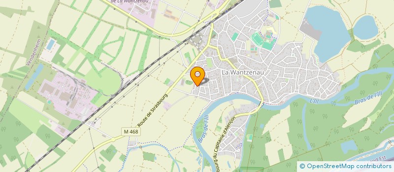 localisation de l'entreprise ASSOCIATION LES ESPEROLOGUES  LA WANTZENAU