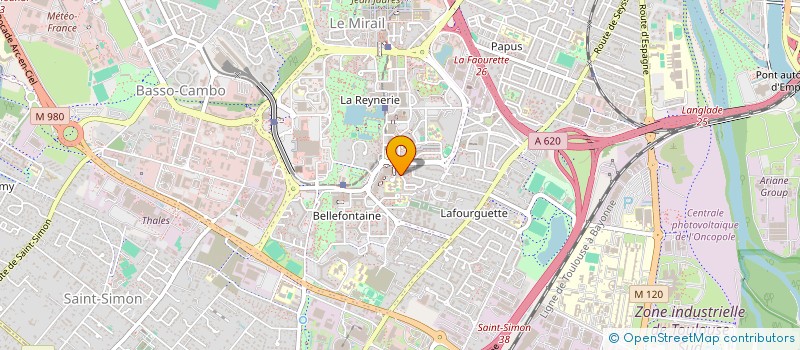 localisation de l'entreprise ASSOCIATION LES ETOILES à TOULOUSE
