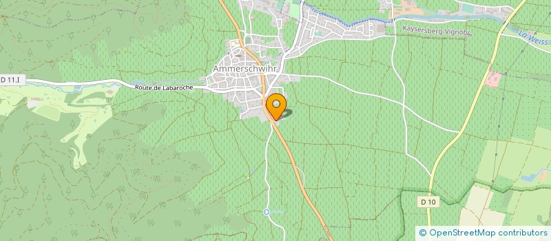 localisation de l'entreprise ASSOCIATION LES ETOILES DE SALOME  AMMERSCHWIHR