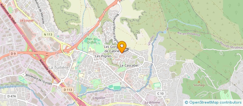 localisation de l'entreprise ASSOCIATION LES FAUVETTES à VITROLLES