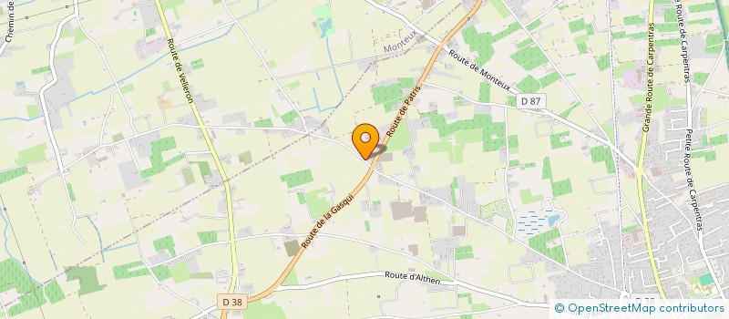 localisation de l'entreprise ASSOCIATION LES FERMIERS EN HERBE  PERNES-LES-FONTAINES