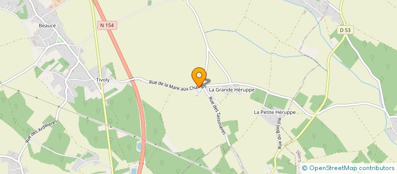 localisation de l'entreprise ASSOCIATION LES FESTI'ROUTILS  MARCILLY-LA-CAMPAGNE