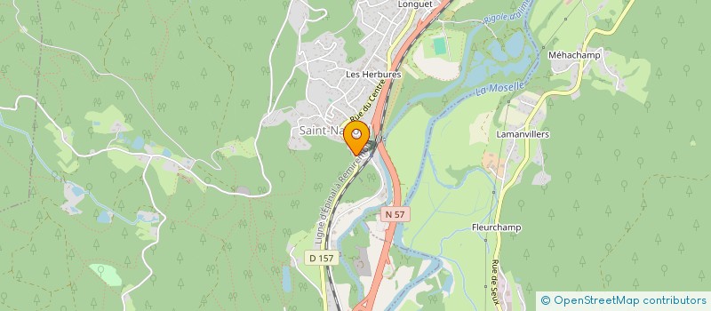 localisation de l'entreprise ASSOCIATION LES FIFRELUS  SAINT-NABORD