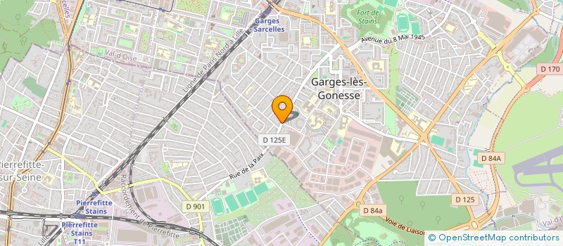 localisation de l'entreprise ASSOCIATION LES FILLES NDOG-NGOND AFN  GARGES-LES-GONESSE