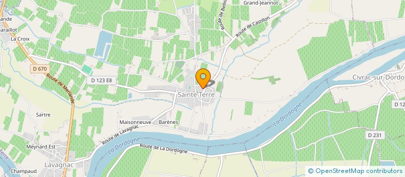 localisation de l'entreprise ASSOCIATION LES FILS D'ARGENT DE BELVES  BELVES-DE-CASTILLON