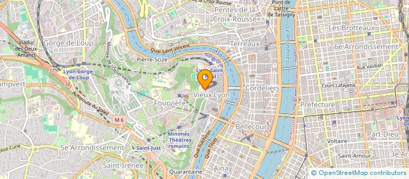 localisation de l'entreprise ASSOCIATION LES GAZELLES ISEROISES EN 4L  LYON