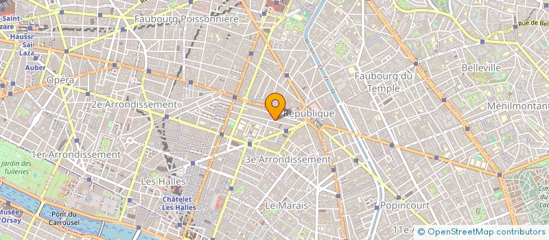 localisation de l'entreprise ASSOCIATION LES GELINADES  PARIS