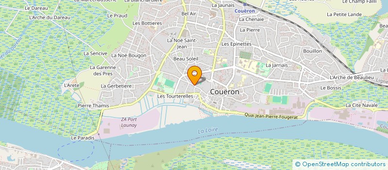 localisation de l'entreprise ASSOCIATION LES GENS D'ICI à COUERON