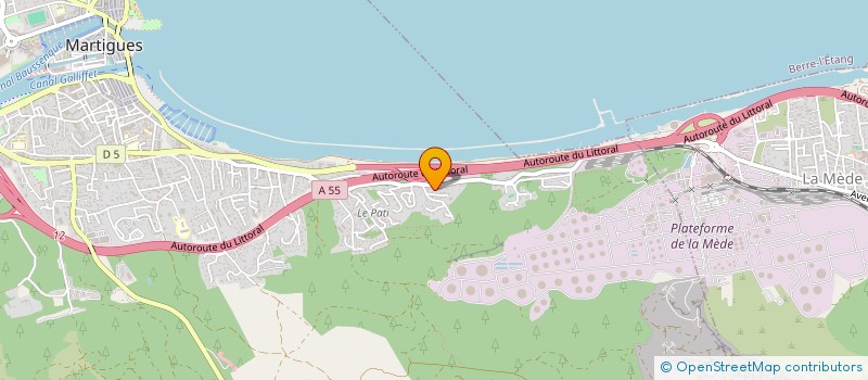 localisation de l'entreprise ASSOCIATION LES GENS DE PASSAGE  MARTIGUES