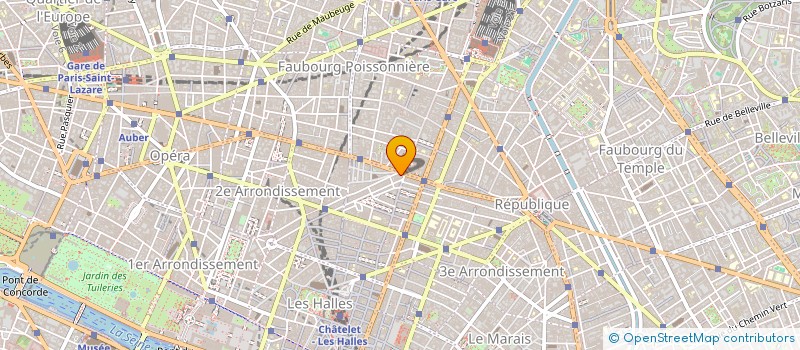 localisation de l'entreprise ASSOCIATION LES GOURGANDINES  PARIS