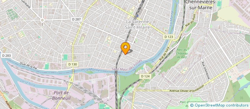 localisation de l'entreprise ASSOCIATION LES GOURMANDS LOCAVORES à SAINT-MAUR-DES-FOSSES