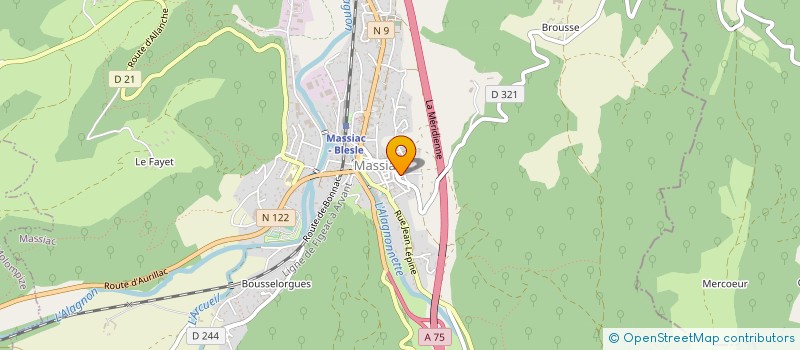 localisation de l'entreprise ASSOCIATION LES GRANDES CHAUDIERES à VIEILLESPESSE