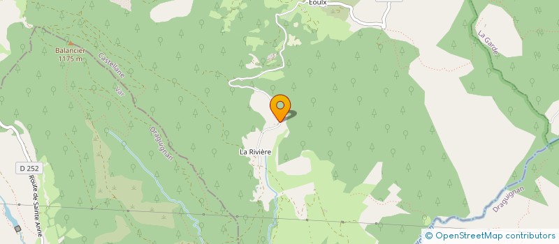 localisation de l'entreprise ASSOCIATION LES GRANGES SECHES  CASTELLANE
