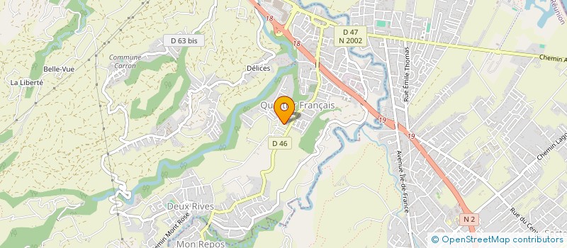 localisation de l'entreprise ASSOCIATION LES GUIDONS  SAINTE-SUZANNE