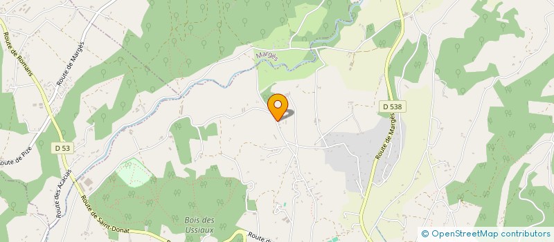 localisation de l'entreprise ASSOCIATION LES GUIRLANDES  PEYRINS