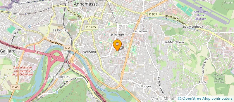 localisation de l'entreprise ASSOCIATION LES JEUNES DE C UR à ANNEMASSE