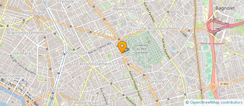 localisation de l'entreprise ASSOCIATION LES JEUNES EXPLORATEURS  PARIS