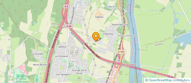 localisation de l'entreprise ASSOCIATION LES JEUX DE LA CASSE  SANCE