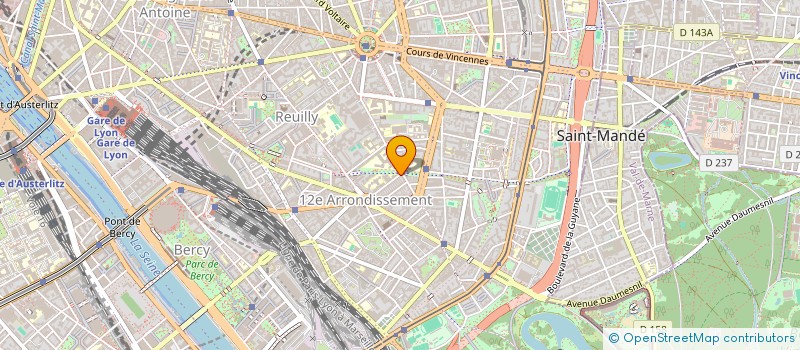 localisation de l'entreprise ASSOCIATION LES JOYEUX MARCASSINS  PARIS