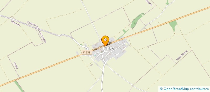 localisation de l'entreprise ASSOCIATION LES JOYEUX MARDIS  THIBIE